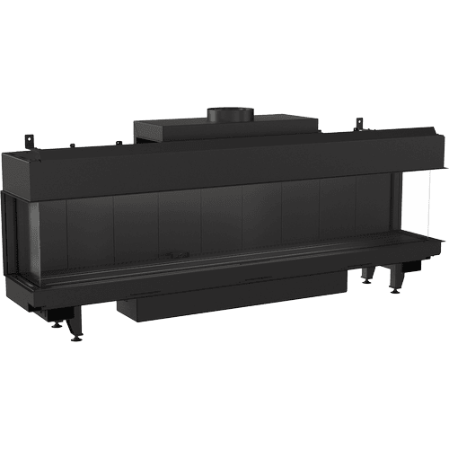 Gas Fireplace LEO 200 front facing natural gas ? 130/200 16 kW