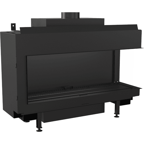 Gas Fireplace LEO 100 front facing natural gas ? 100/150 9 kW
