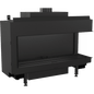 Gas Fireplace LEO 100 front facing natural gas ? 100/150 9 kW