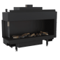 Gas Fireplace LEO 100 front facing natural gas ? 100/150 9 kW