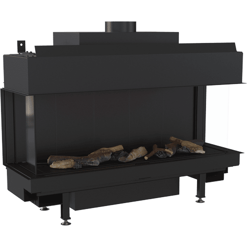 Gas Fireplace LEO 100 triple glazing propane ? 100/150 8,2 kW