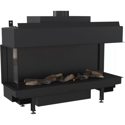 Gas Fireplace LEO 100 front facing natural gas ? 100/150 9 kW