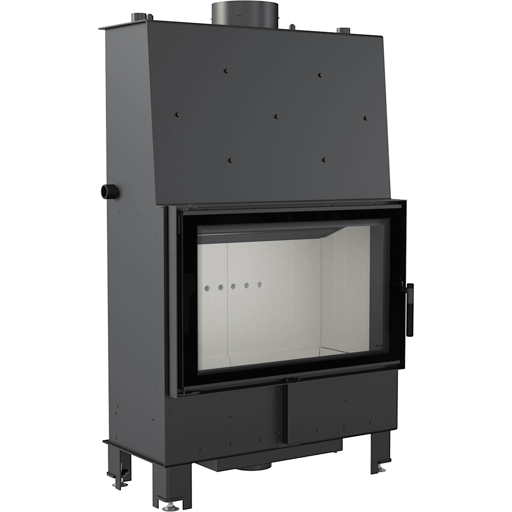 Water heating fireplace KRATKI LUCY 16 kW Ø 200