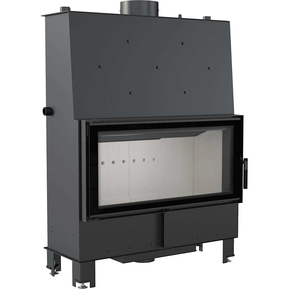 Water heating fireplace KRATKI LUCY 20 kW Ø 200