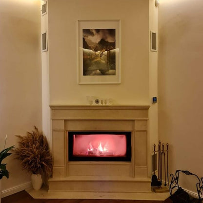 Water heating fireplace KRATKI LUCY 20 kW Ø 200