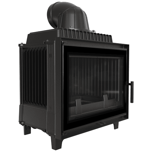 Cast iron fireplace FRANEK 12 kW Ø 200