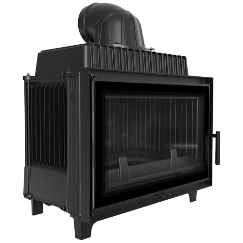 Cast iron fireplace KRATKI FRANEK DECO 14 kW Ø 200