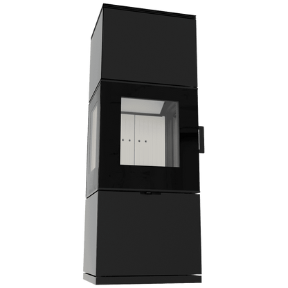 Wood burning steel stove KRATKI INGA 8 kW Ø 150