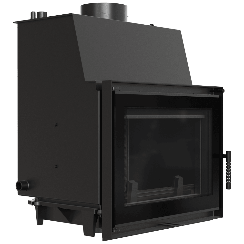 Water heating fireplace KRATKI ZOSIA DECO 14 kW Ø 200