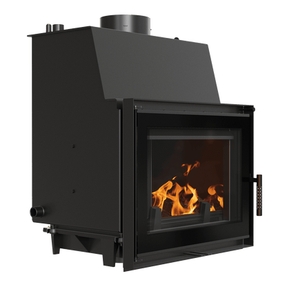 Water heating fireplace KRATKI ZOSIA DECO 14 kW Ø 200