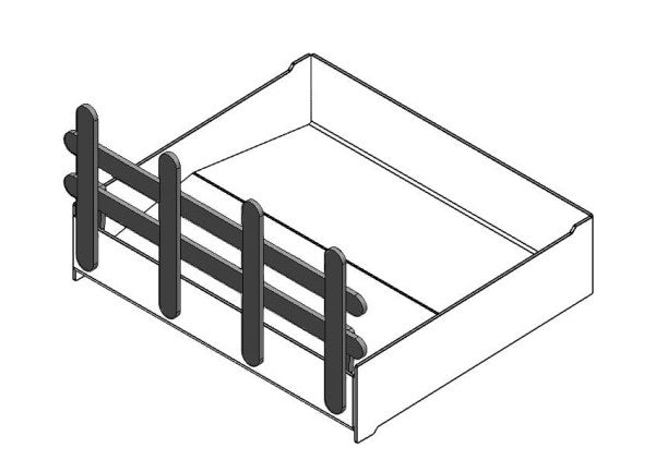 Log Retainer - 16 Inch, Standard - KJMCB16024