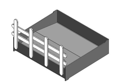 Wood Tray - 16" Standard - KJMCB16023