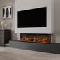Firez 1600 Electric Fire (1630mm wide) Standard Fuel Bed