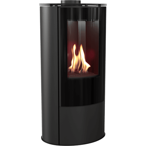 Natural gas fire stove AB Ø 100/150 4,9 kW