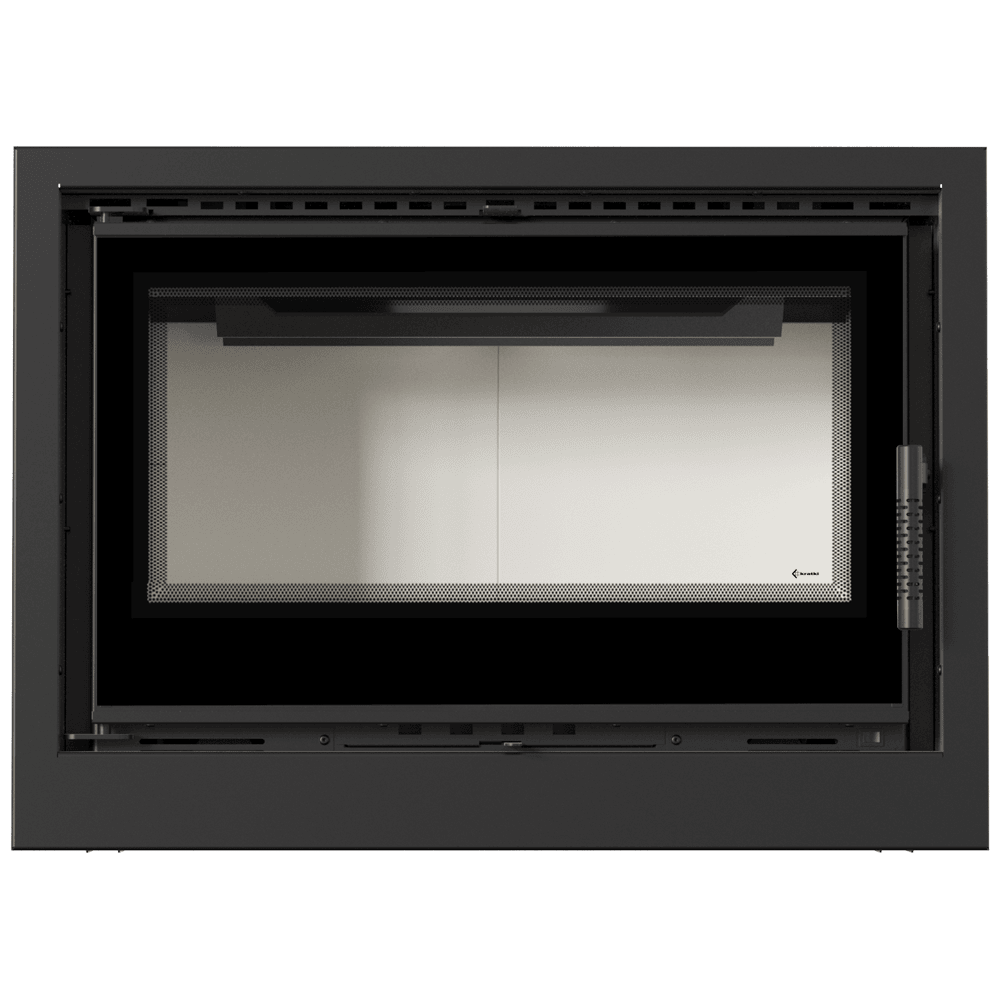 Fireplace cassette KRATKI ARKE 80 12 kW Ø 200 self closing door