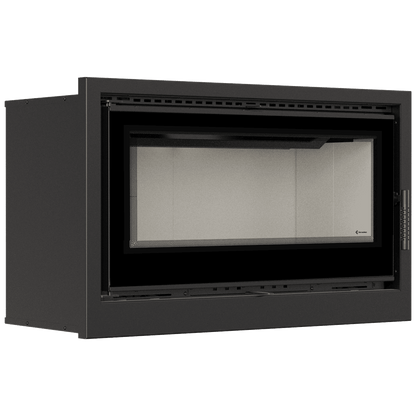 Fireplace cassette KRATKI ARKE 95 14 kW Ø 200 self closing door