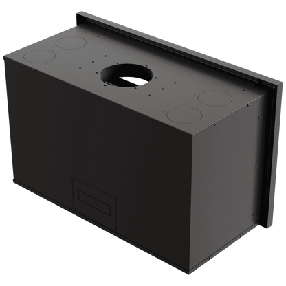 Fireplace cassette KRATKI ARKE 95 14 kW Ø 200 self closing door