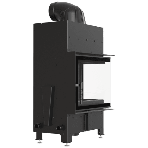 Steel fireplace KRATKI FLOKI S 8 kW Ø 160