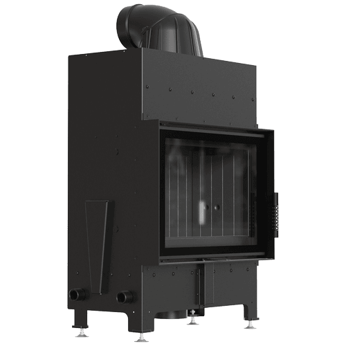 Steel fireplace KRATKI FLOKI S 8 kW Ø 160