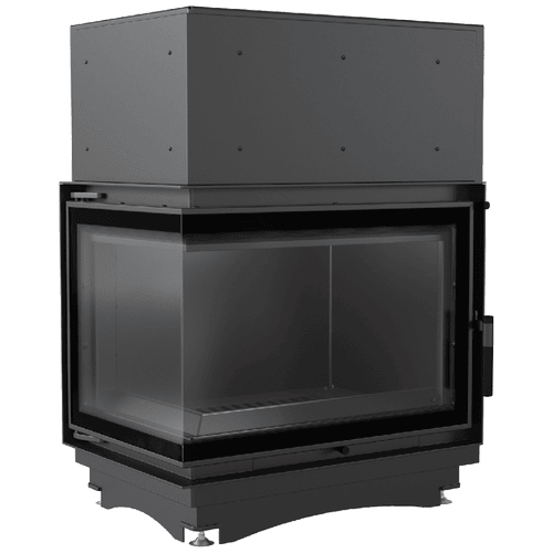 Water heating fireplace KRATKI ZUZIA DECO left 12 kW Ø 200