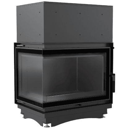 Water heating fireplace KRATKI ZUZIA DECO left 12 kW Ø 200