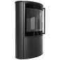 Wood burning steel stove KRATKI BJORN Ø 150 8kW
