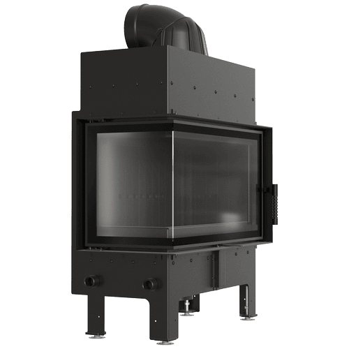 Steel fireplace KRATKI FLOKI S 8 kW Ø 160