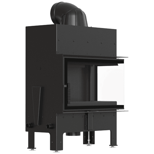 Steel fireplace KRATKI FLOKI S 8 kW Ø 160