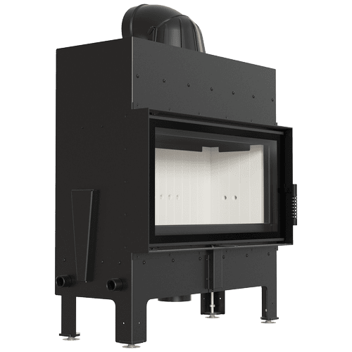 Steel fireplace KRATKI FLOKI S 8 kW Ø 160