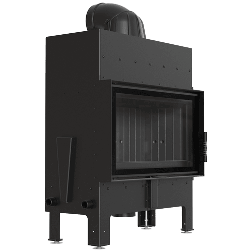 Steel fireplace KRATKI FLOKI S 8 kW Ø 160