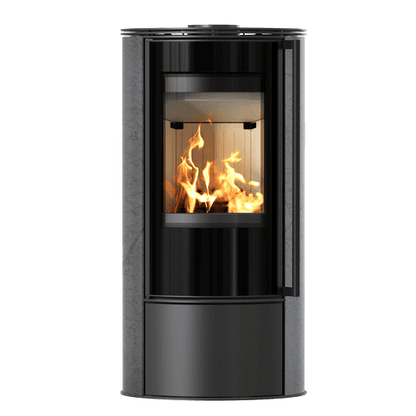 Wood burning steel stove KRATKI ERIK Ø 150 5,5 kW