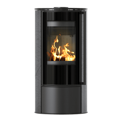 Wood burning steel stove KRATKI ERIK Ø 150 5,5 kW