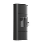 Wood burning steel stove AB/S/2/ROLLO High 10 kW Ø 150 black thermotec