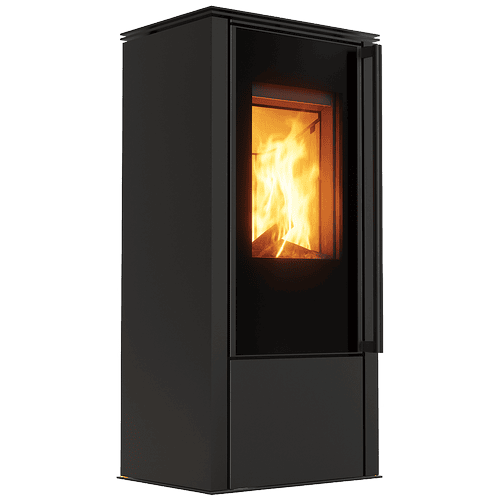 Wood burning steel stove KRATKI HATI Ø 150 5,5 kW