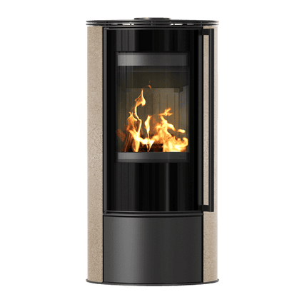 Wood burning steel stove KRATKI ERIK Ø 150 5,5 kW