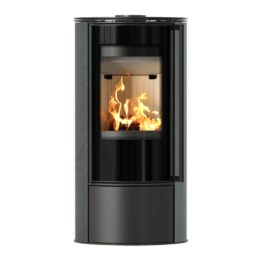Wood burning steel stove KRATKI ERIK Ø 150 5,5 kW