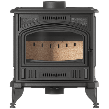 Cast iron wood burning stove KRATKI K6 ECO Ø 150 6,5 kW