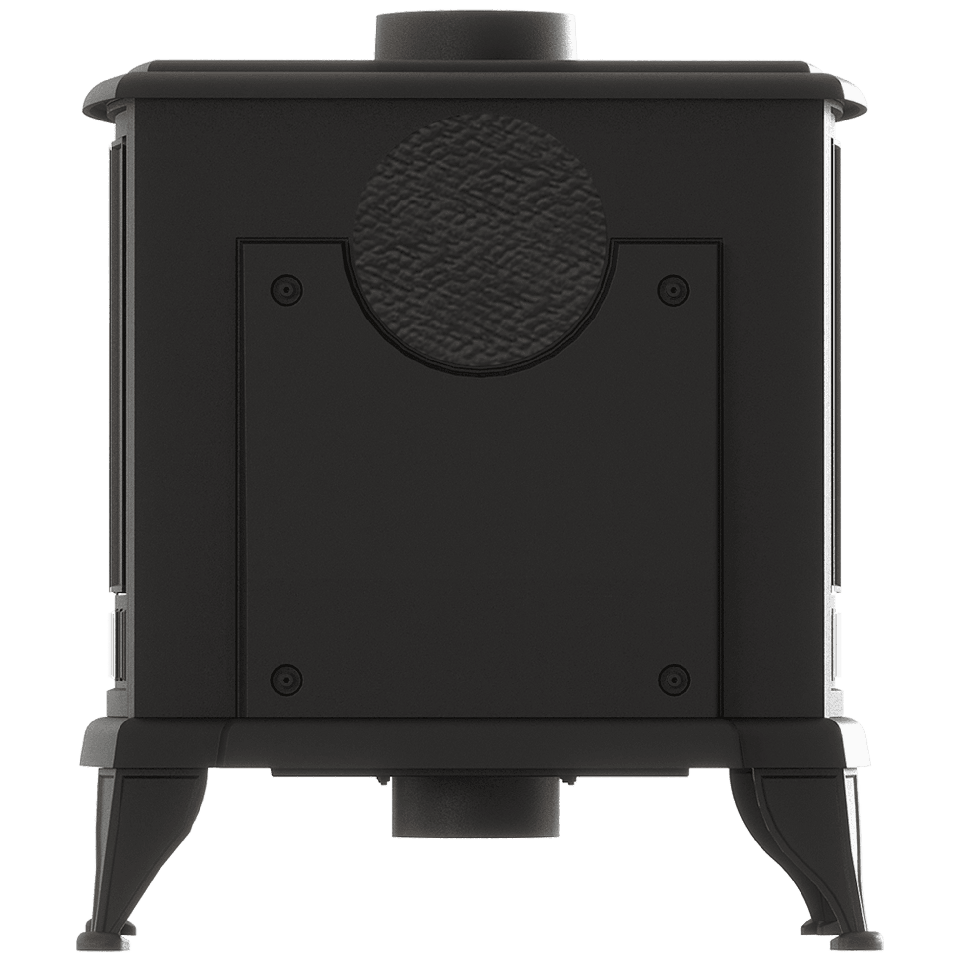 Cast iron wood burning stove KRATKI K6 ECO Ø 150 6,5 kW