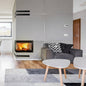 Steel fireplace KRATKI LUCY 14 kW Ø 200