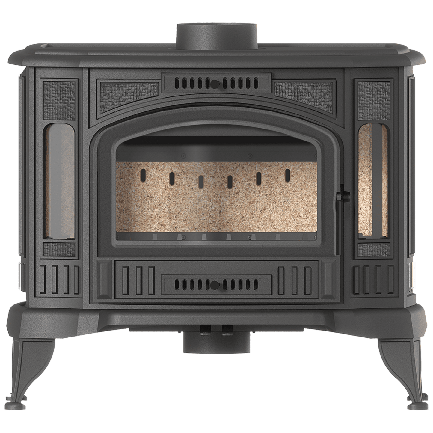 Cast iron wood burning stove KRATKI K9 ECO Ø 150 8 kW
