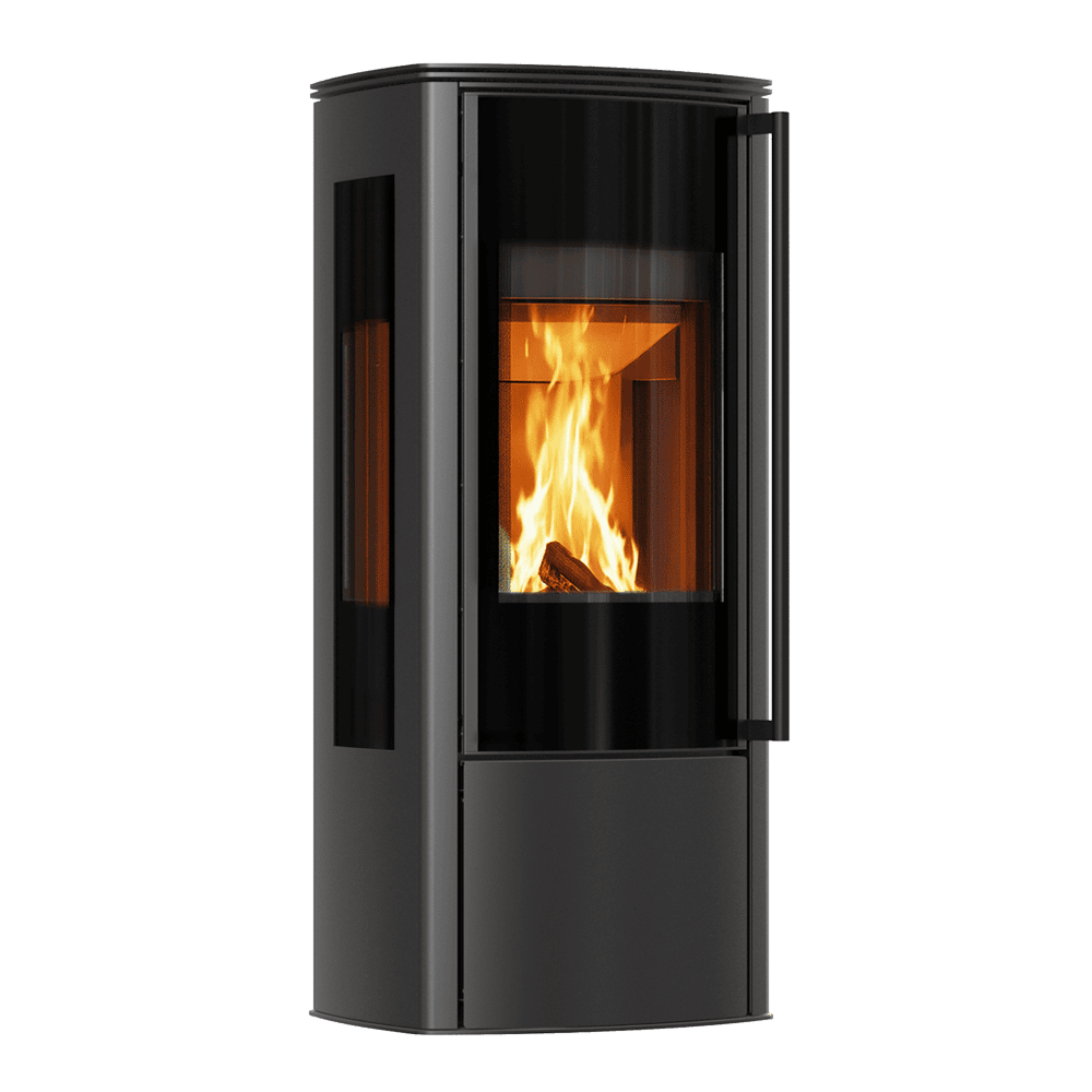 Freestanding stove KOZA AB ENYO R VIEW