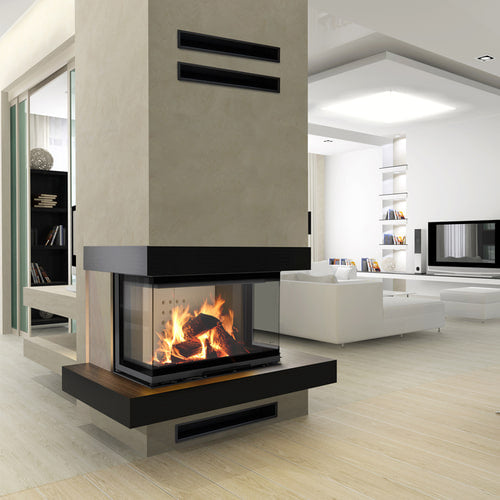 Steel fireplace KRATKI NBC 680/280 7 kW Ø 160 Lift-up