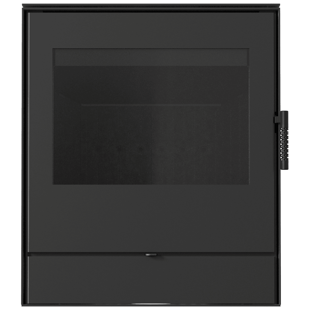Steel stove Koza ROLLO 2 SIMPLE black termotec
