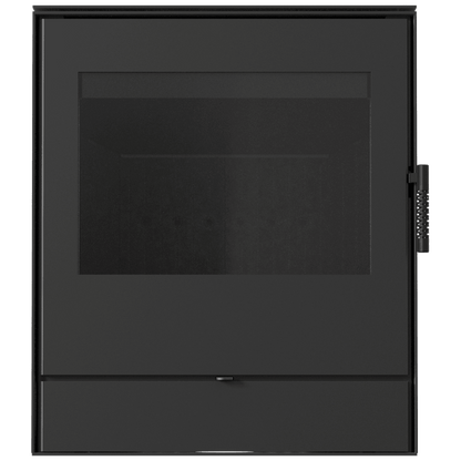 Steel stove Koza ROLLO 2 SIMPLE black termotec