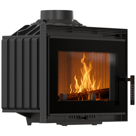 Cast iron fireplace insert KRATKI NEL Ø 180 8 kW
