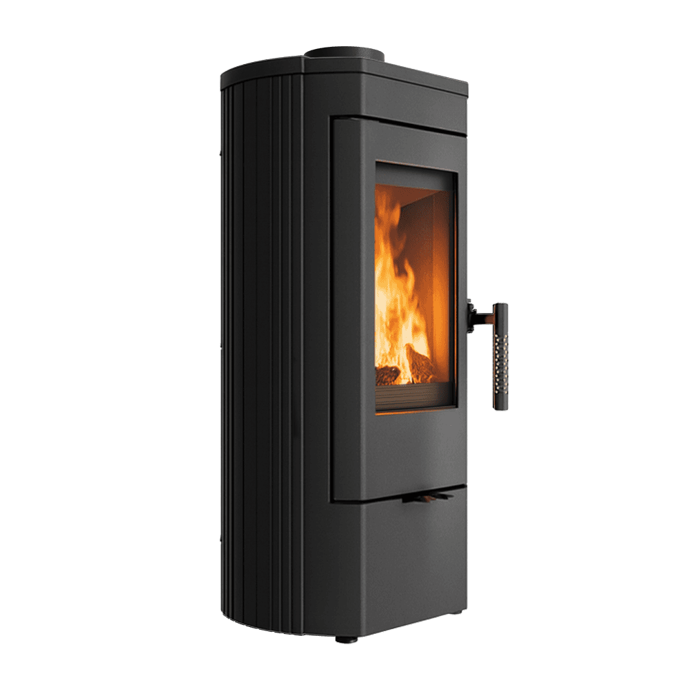 Cast iron stove KRATKI K12 Ø 130 6 kW