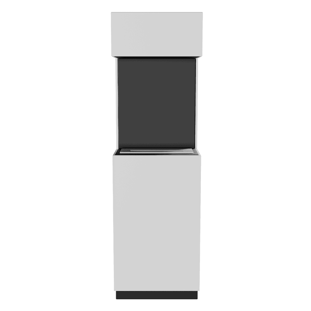 Freestanding bio-fireplace SIERRA MINI white