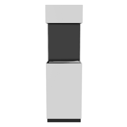Freestanding bio-fireplace SIERRA MINI white