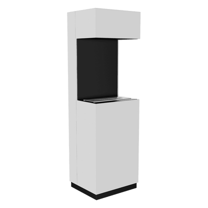 Freestanding bio-fireplace SIERRA MINI white