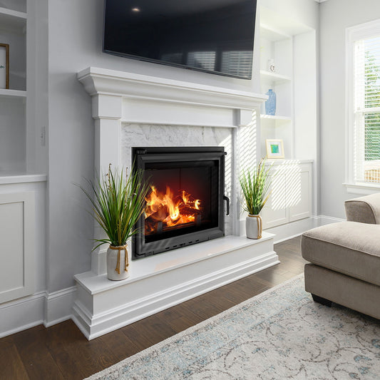 Water heating fireplace KRATKI ZUZIA 12 kW Ø 200